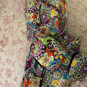 Vera Bradley travel set